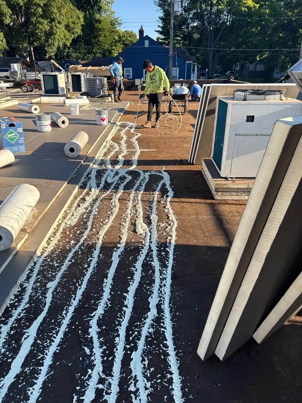 Membrane repair completed in St. John